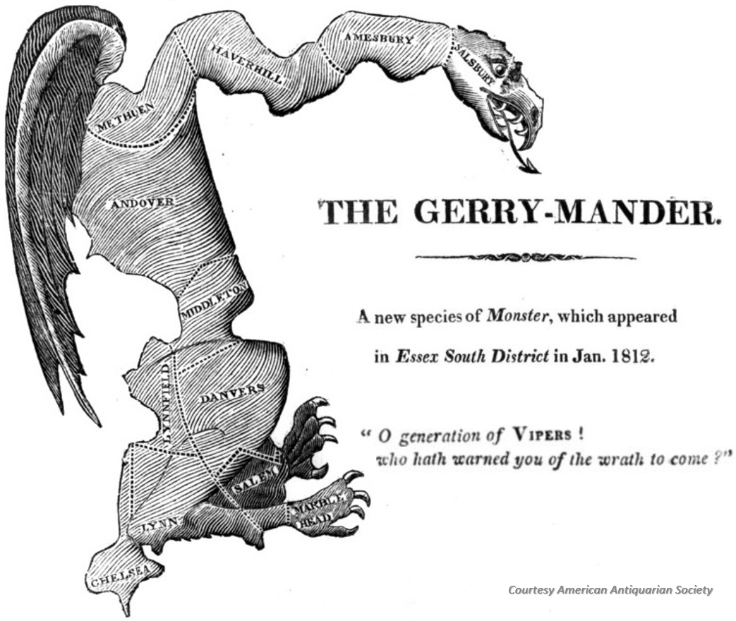 gerry mander illustration