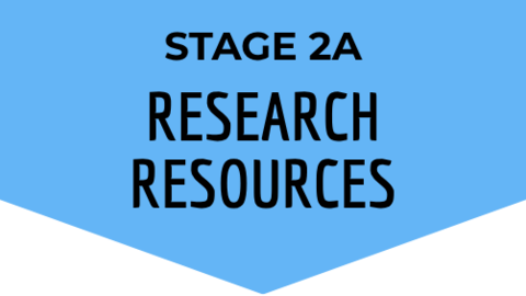 Stage 2A: Research Resources