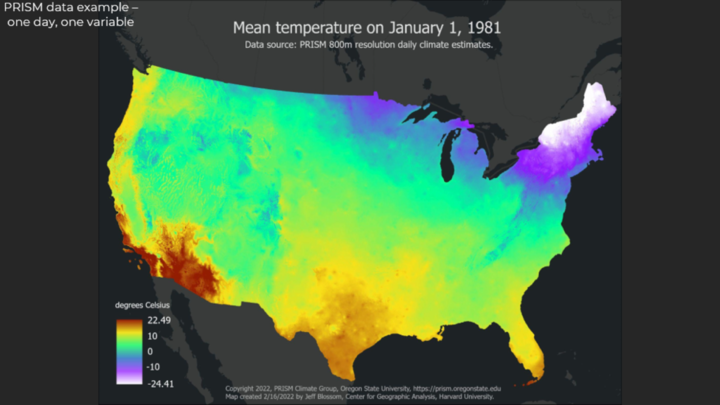 Heat map with title 